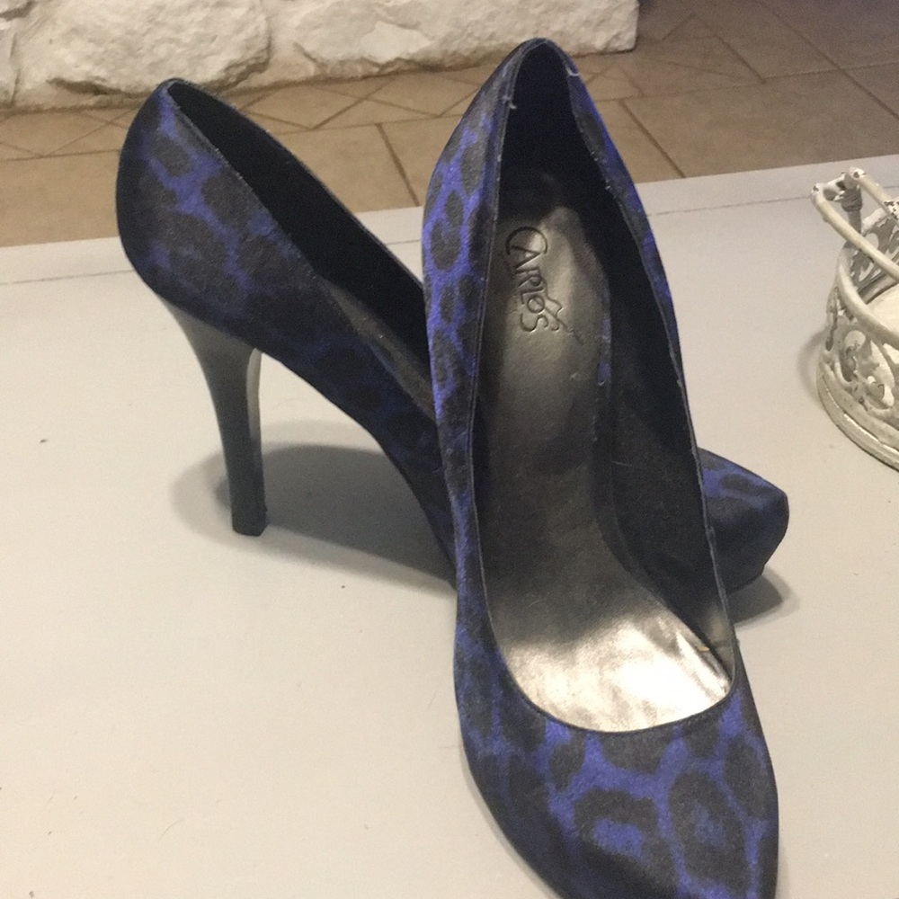 Blue heels